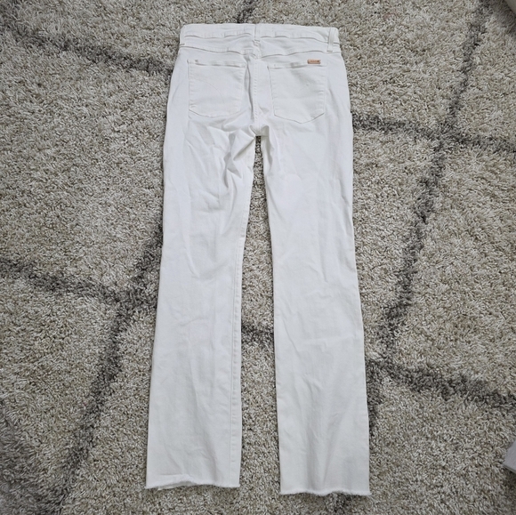 Joe's the Honey Curvy Bootcut White Jeans - Picture 2 of 9
